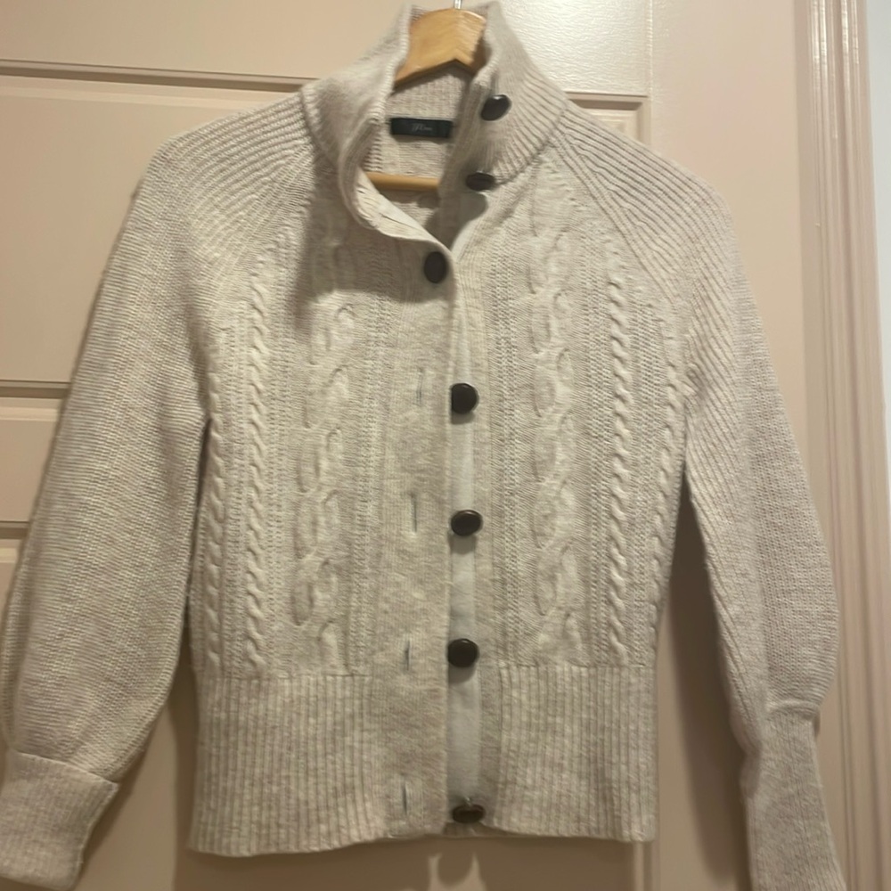 J crew cardigan